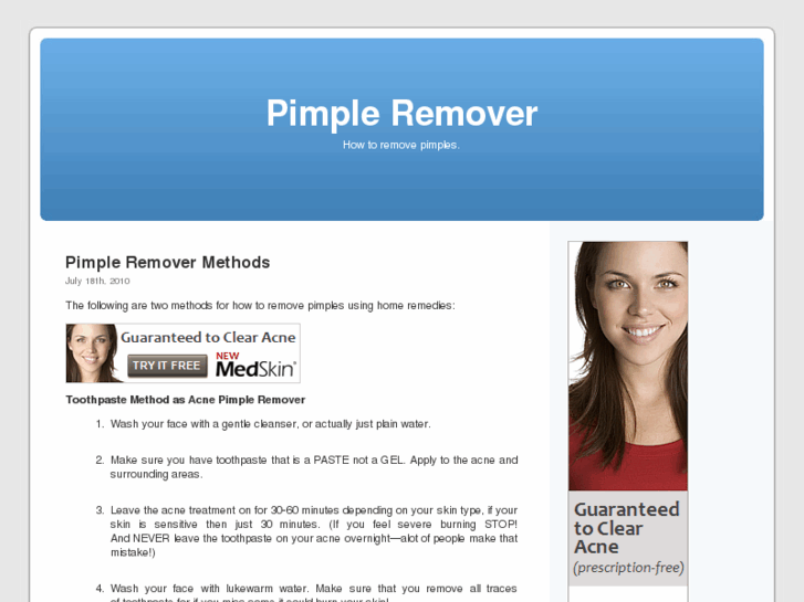 www.pimpleremover.org