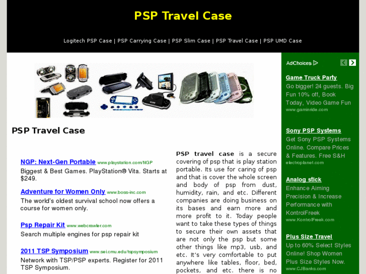 www.psptravelcase.com