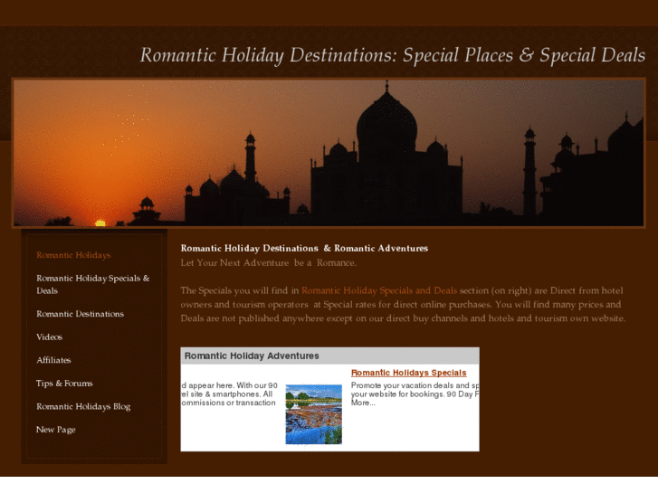 www.romantic-holiday-destinations.com