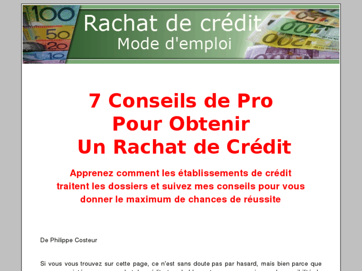 www.7conseils-rachat-credit.com