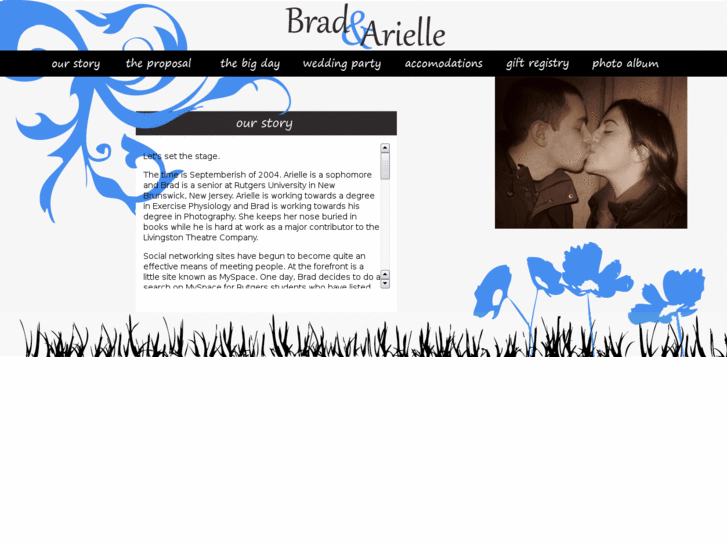 www.arielleandbrad.com