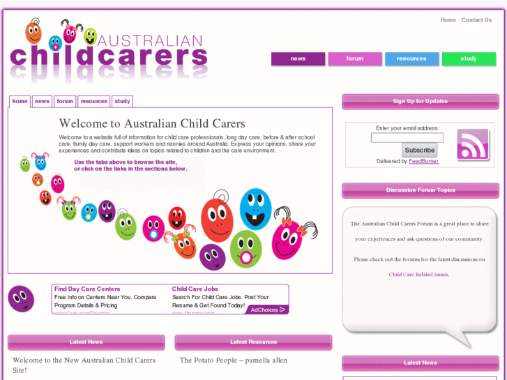 www.australianchildcarers.com