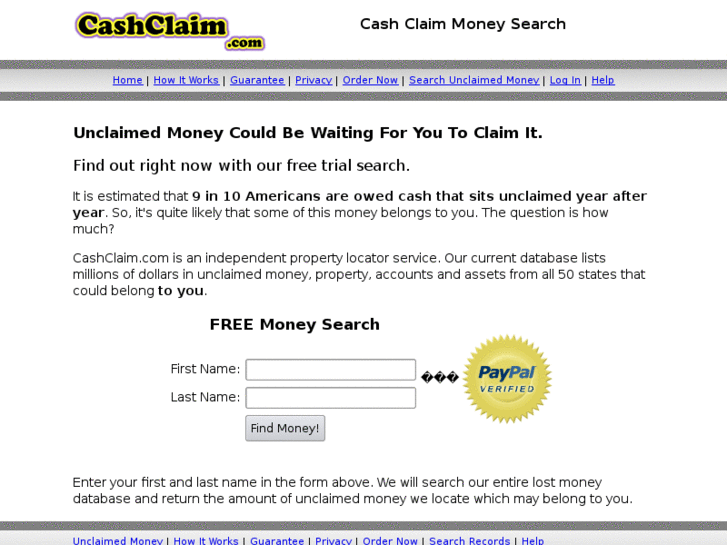 www.cashclaim.com