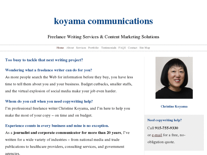 www.christinekoyama.com