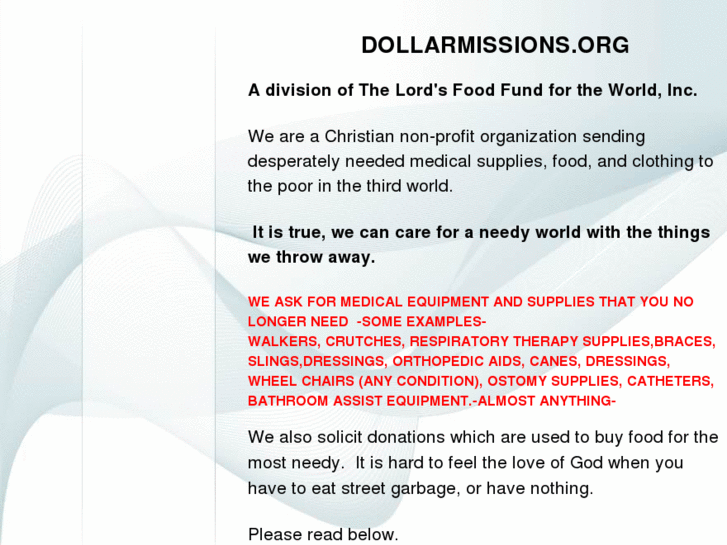 www.dollarmissions.org