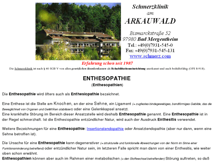 www.enthesopathie.de