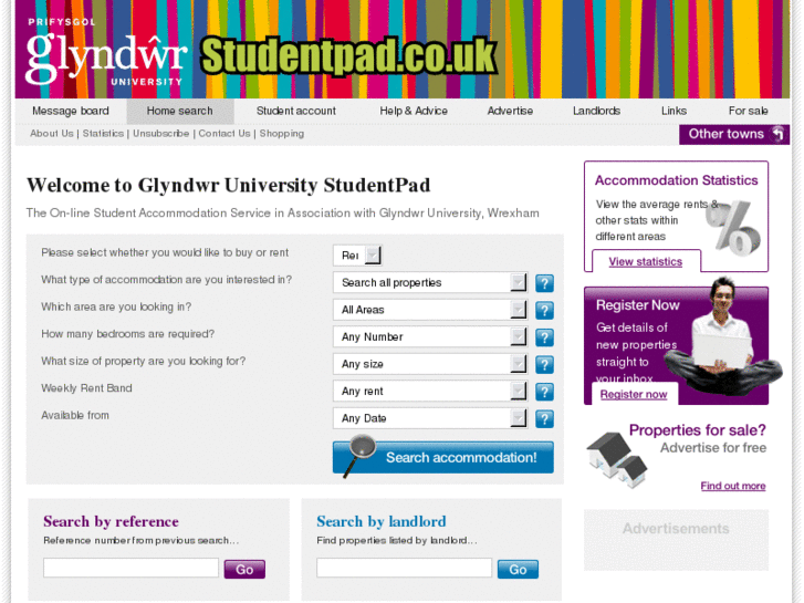 www.glyndwrstudentpad.com