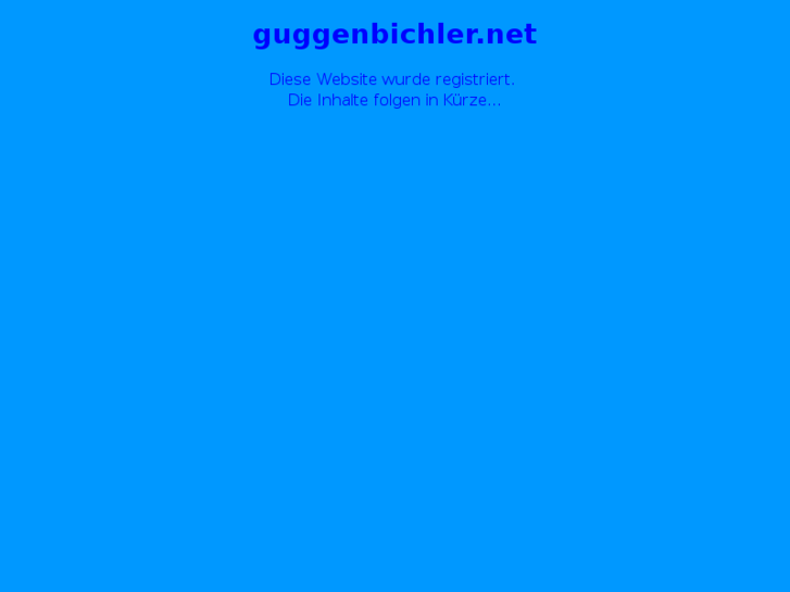 www.guggenbichler.net