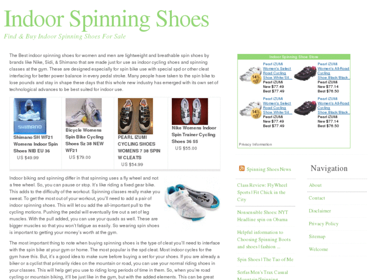 www.indoorspinningshoes.com