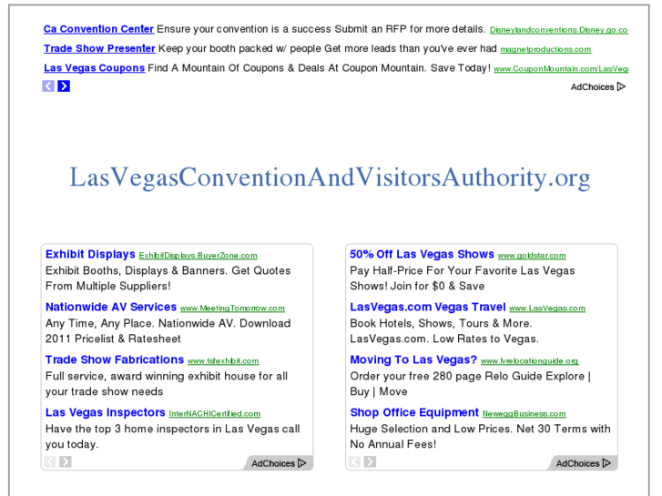 www.lasvegasconventionandvisitorsauthority.org