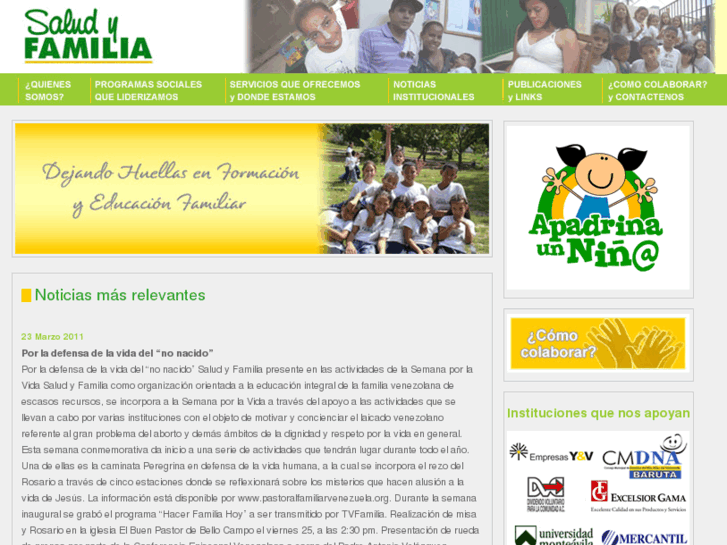 www.saludyfamilia.org.ve