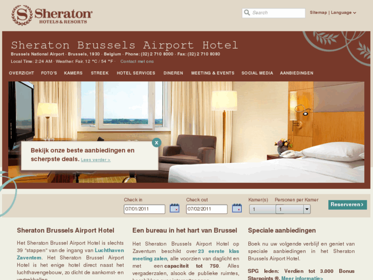 www.sheratonbrusselsairport.be