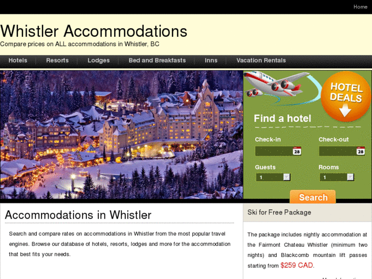 www.whistleraccommodations.info