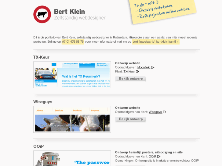 www.bertklein.net