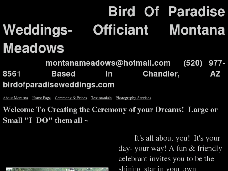 www.birdofparadiseweddings.com