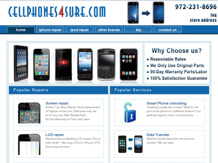 www.cellphones4sure.com