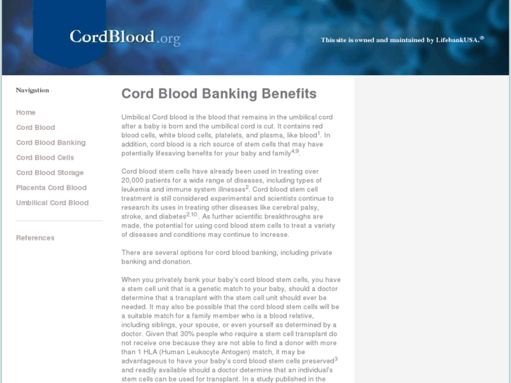 www.cordblood.org