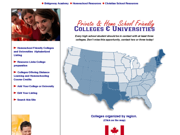 www.homeschoolfriendlycolleges.com