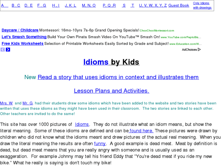 www.idiomsbykids.com