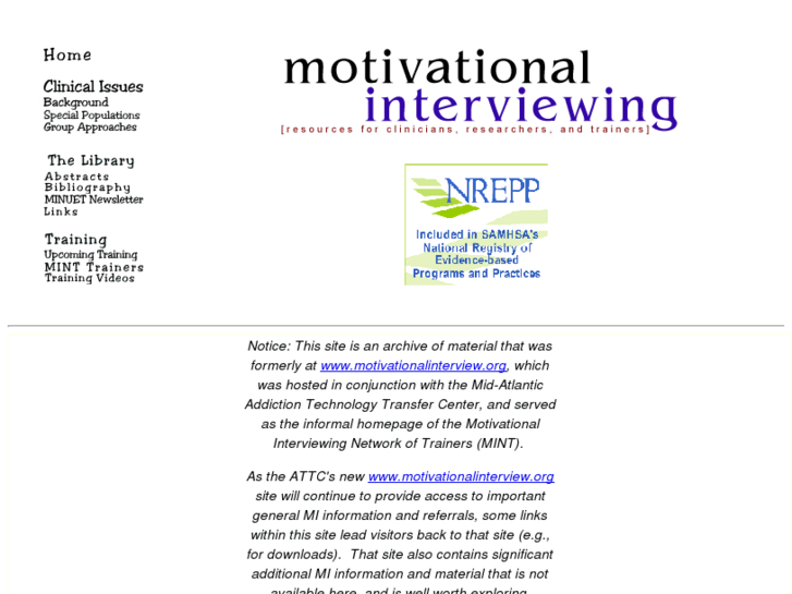 www.motivational-interviewing.org