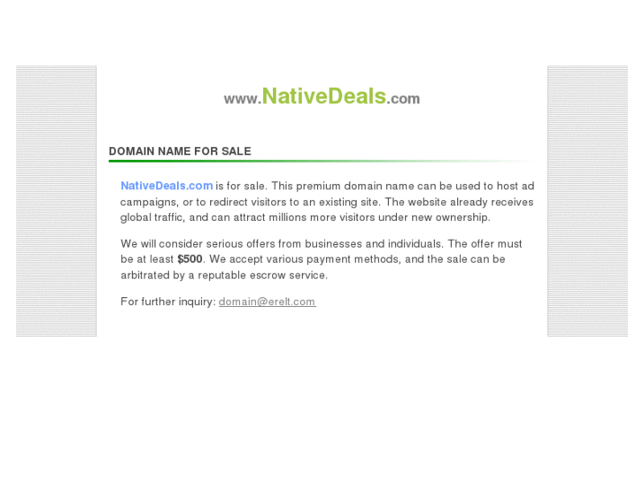 www.nativedeals.com