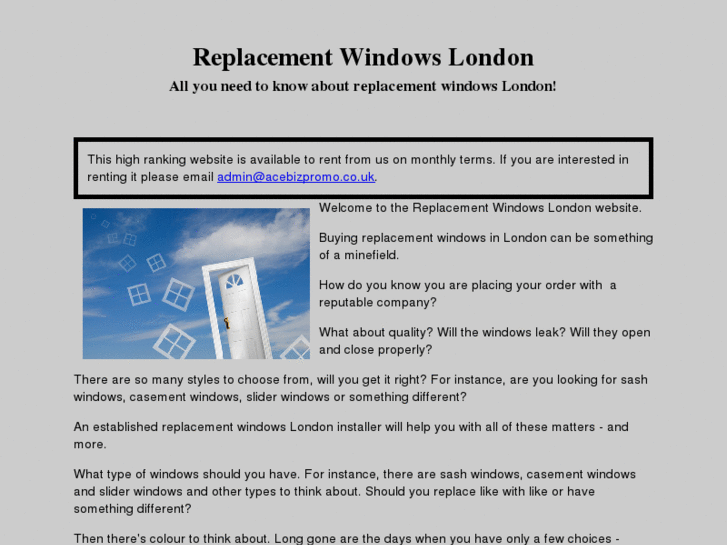 www.replacementwindowslondon.com