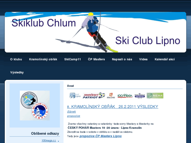 www.skiklubchlum.cz