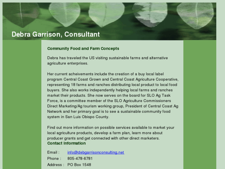 www.debgarrisonconsulting.net