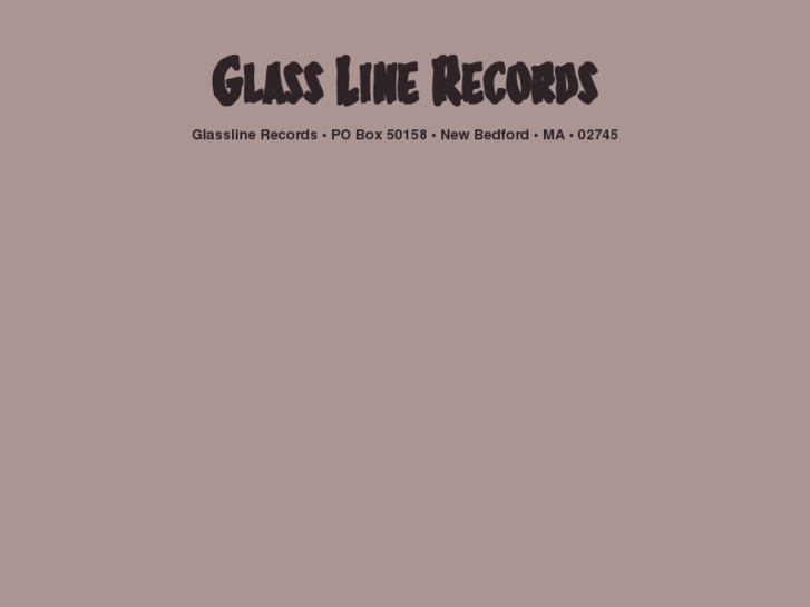 www.glasslinerecords.com