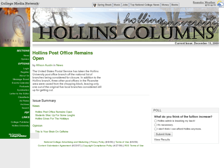 www.hollinscolumns.net