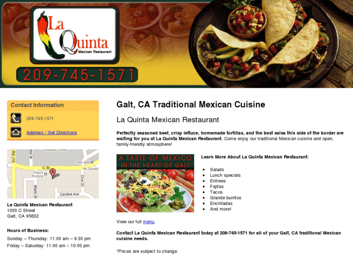 www.laquintamexicanrestaurant.com