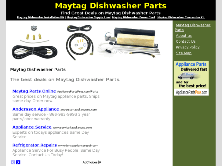 www.maytagdishwasherparts.org