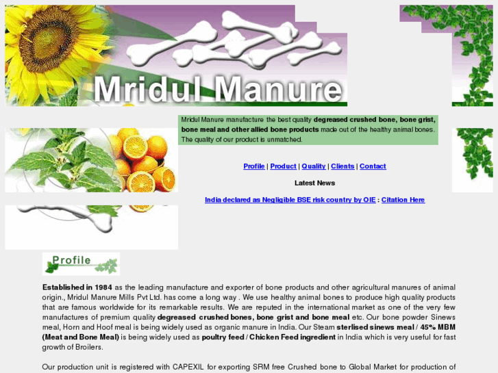 www.mridulmanure.co.in