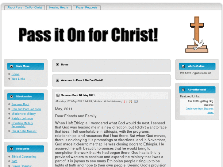 www.passitonforchrist.com