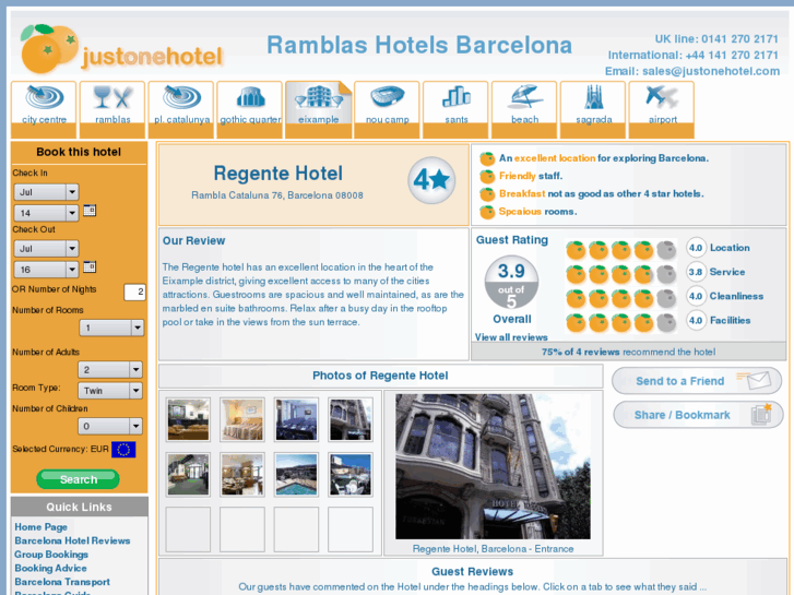 www.regentehotel.com