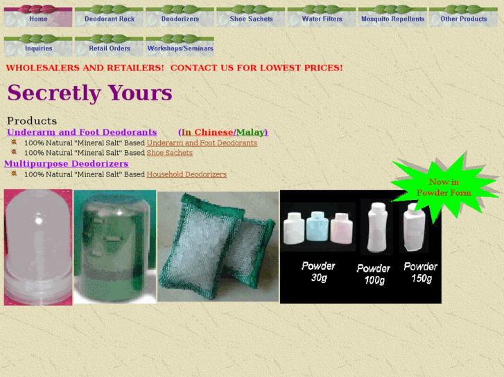 www.secretlyyoursproducts.com