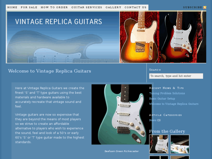 www.vintagereplicaguitars.com