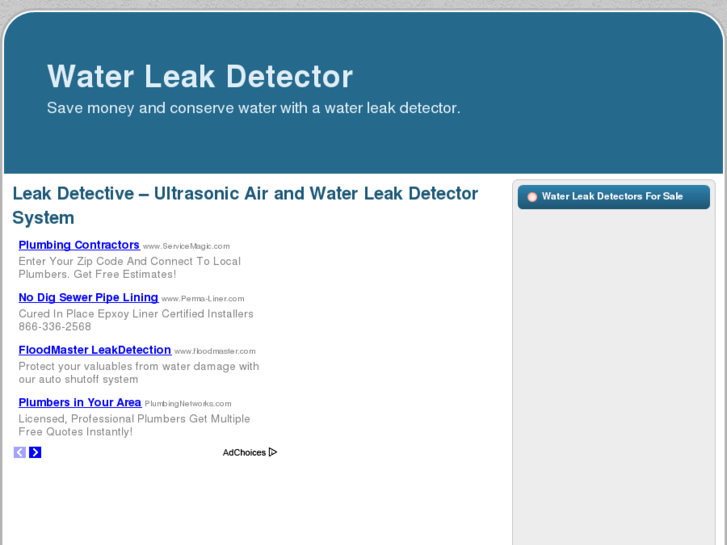 www.waterleakdetector.org