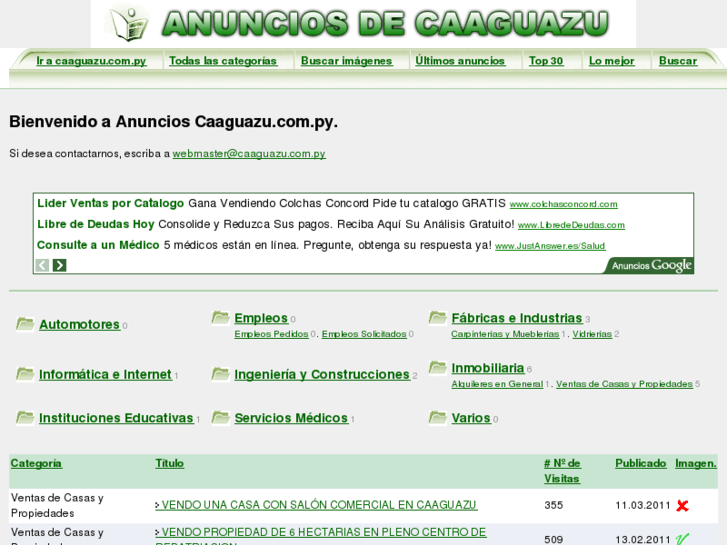 www.anuncioscaaguazu.com