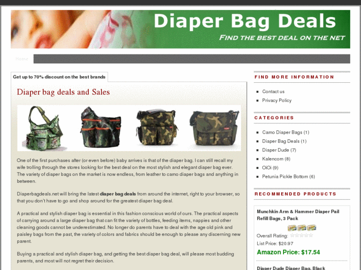 www.diaperbagdeals.net