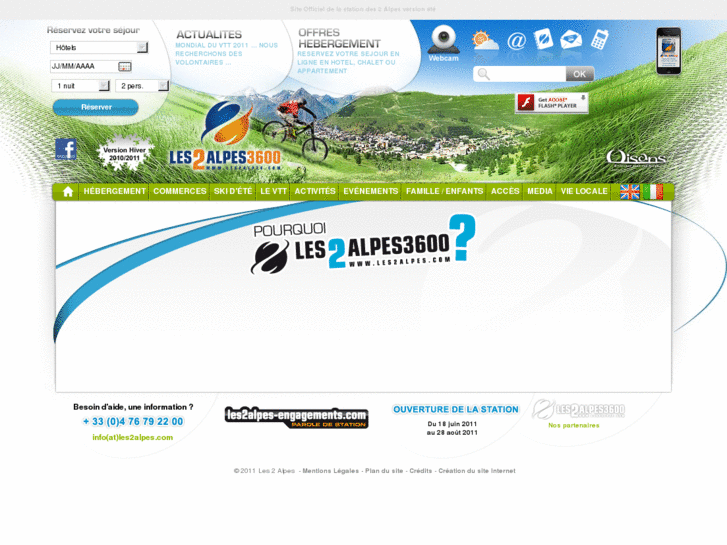 www.les2alpes.com