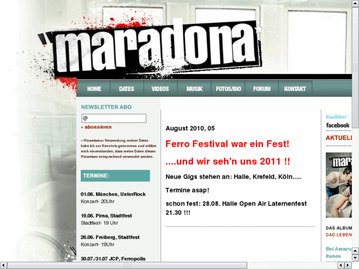 www.maradona-band.net