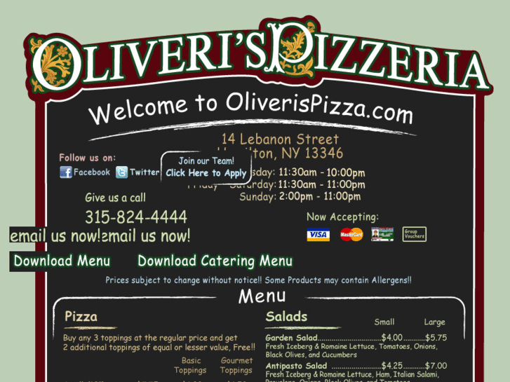 www.oliverispizza.com