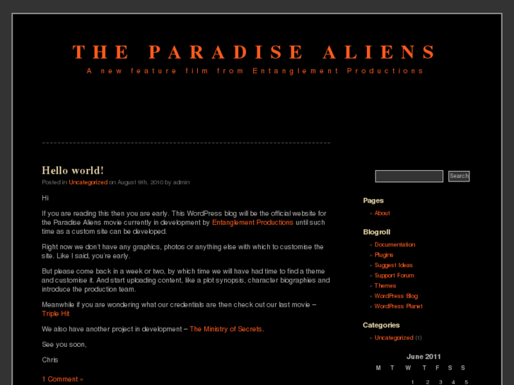 www.paradisealiens.com