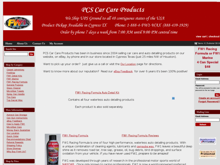 www.pcscarcareproducts.com