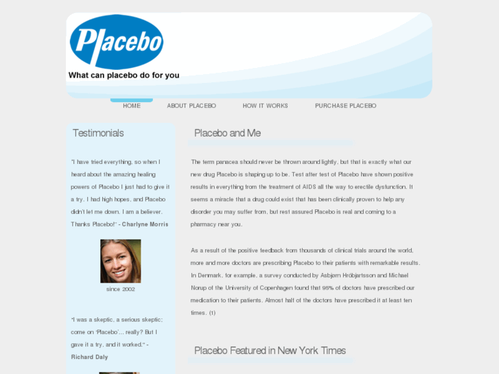 www.placeboandme.com