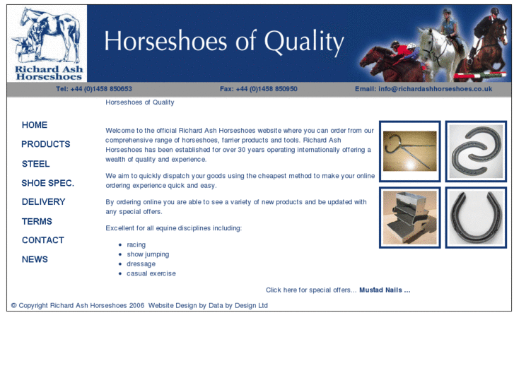 www.richardashhorseshoes.com