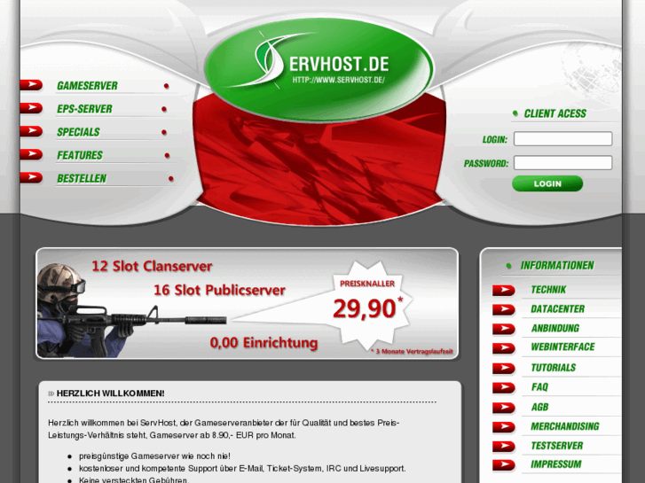 www.servhost.de