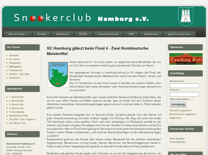 www.snookerclub-hamburg.de