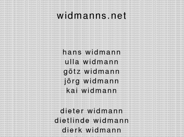 www.widmanns.net